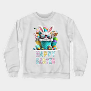 Happy Easter Bunny Crewneck Sweatshirt